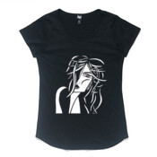 Punk- Womens Tee. jstine limited edition, ascolour mali tee.