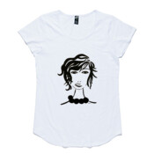 Zoe - Womens Tee. jstine limited edition, ascolour mali tee